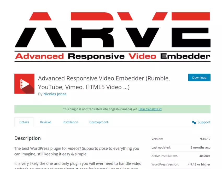 Advanced Responsive Video